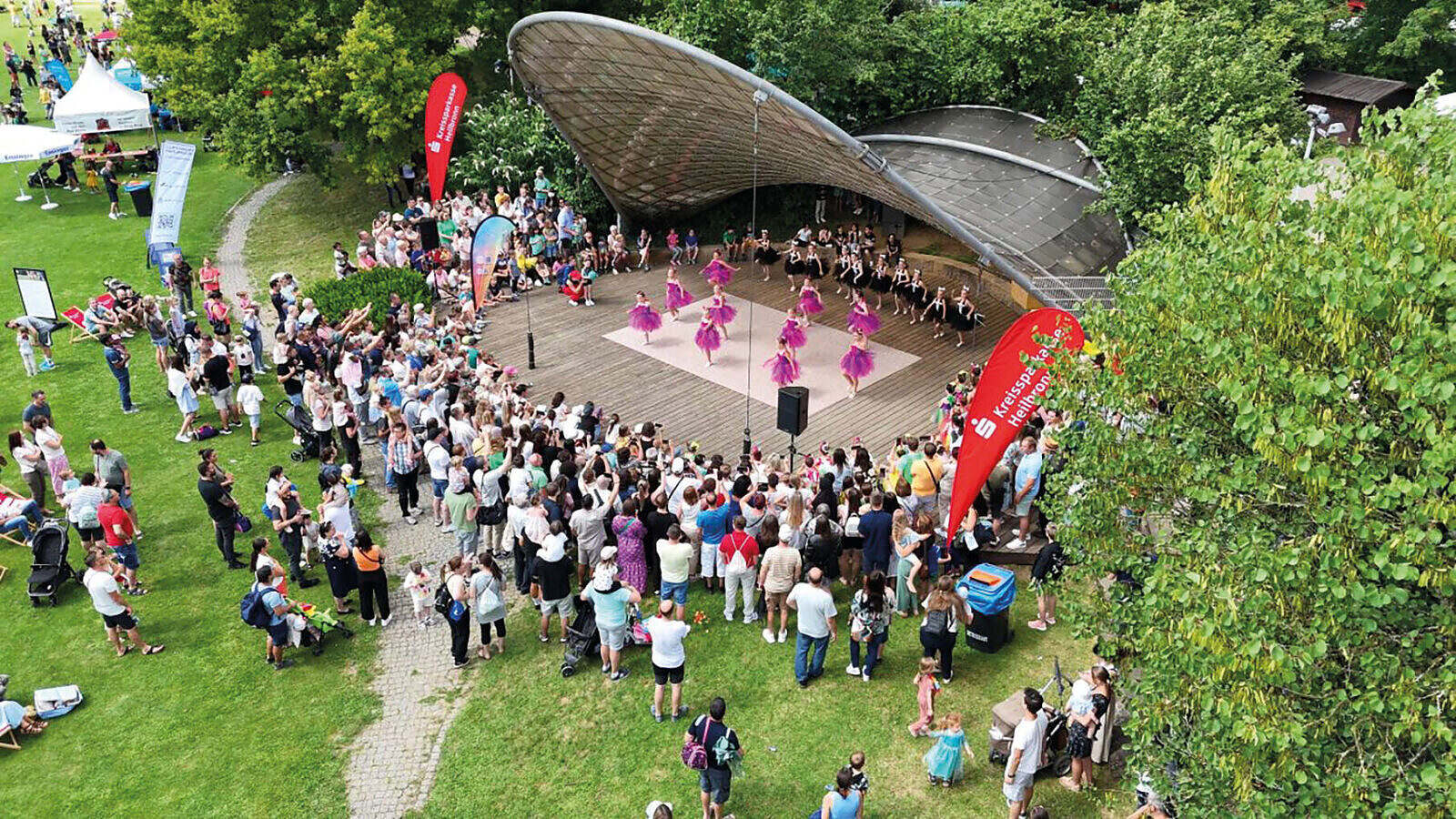 Park wird für einen Tag zum Spieleparadies 