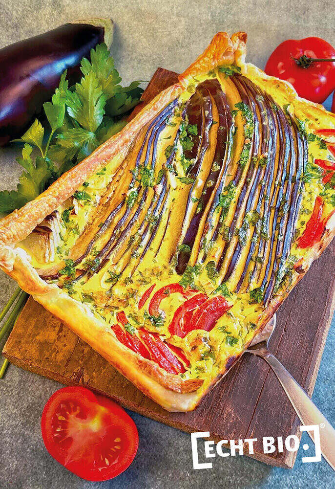 Auberginen-Tarte