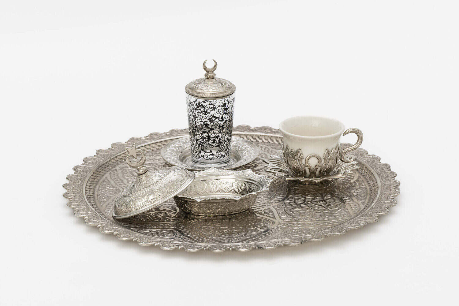 Museum mit Genuss 60+ in Kooperation mit dem Historischen Verein Heilbronn und dem türkischen Frauenverein Heilbronn. „Auf einen Mokka! Türkische Kaffeekultur trifft Silberkunst“